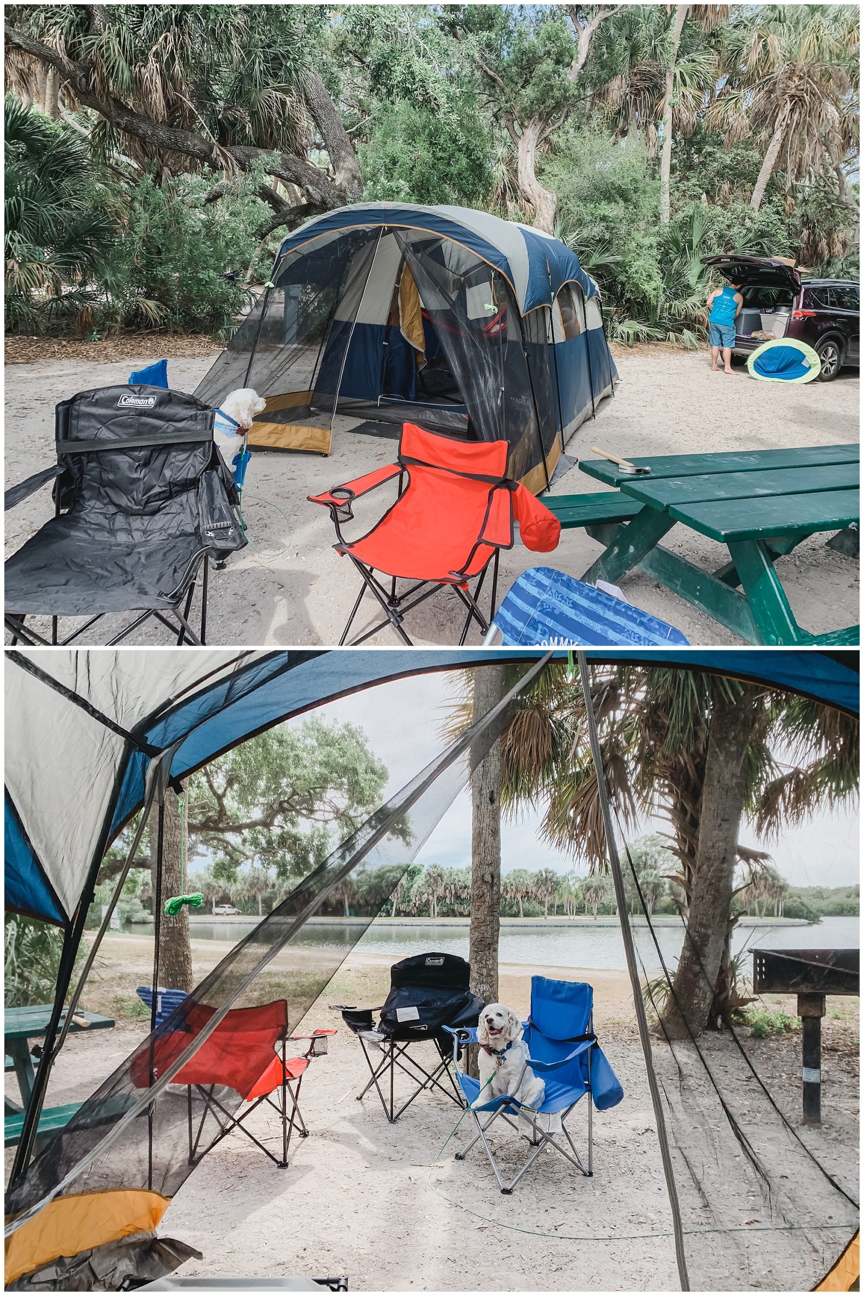 camping at fort desoto