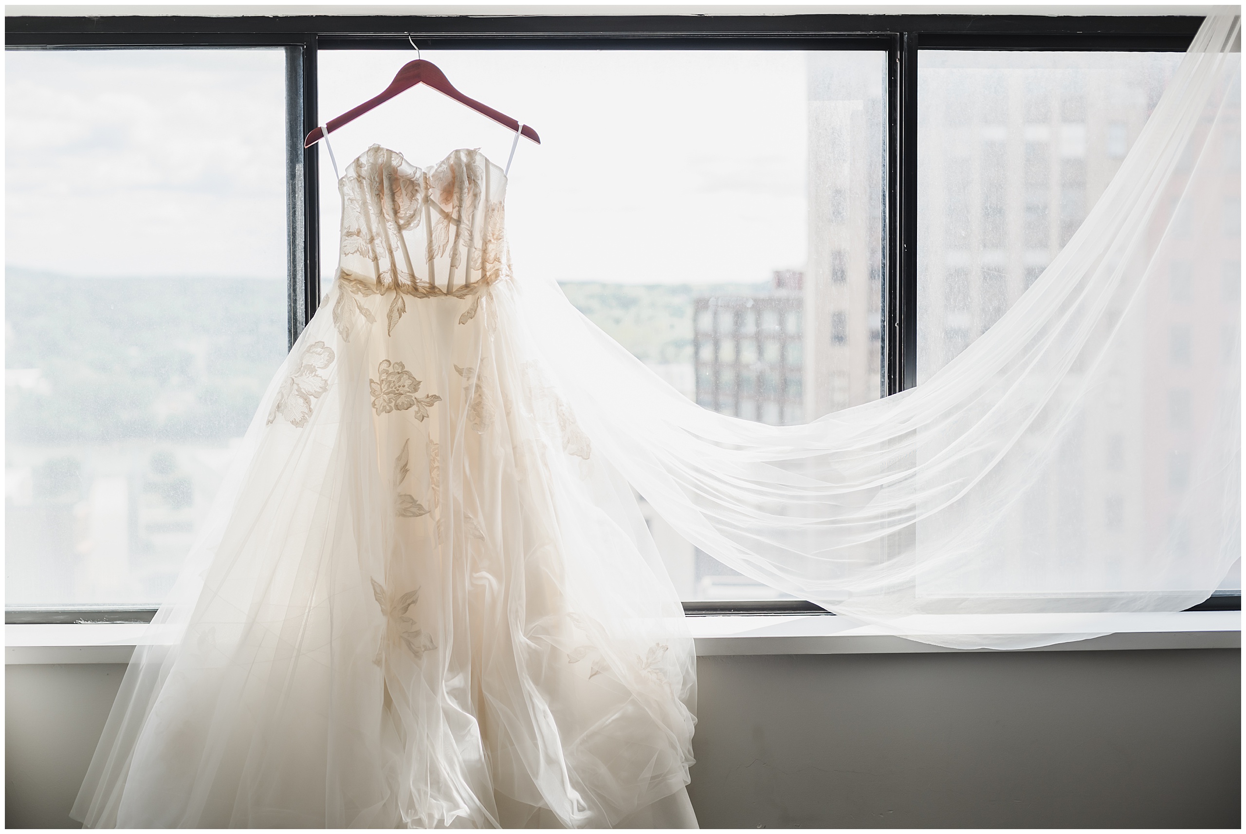 Orlando Wedding Photographer Wedding Dress and Veil